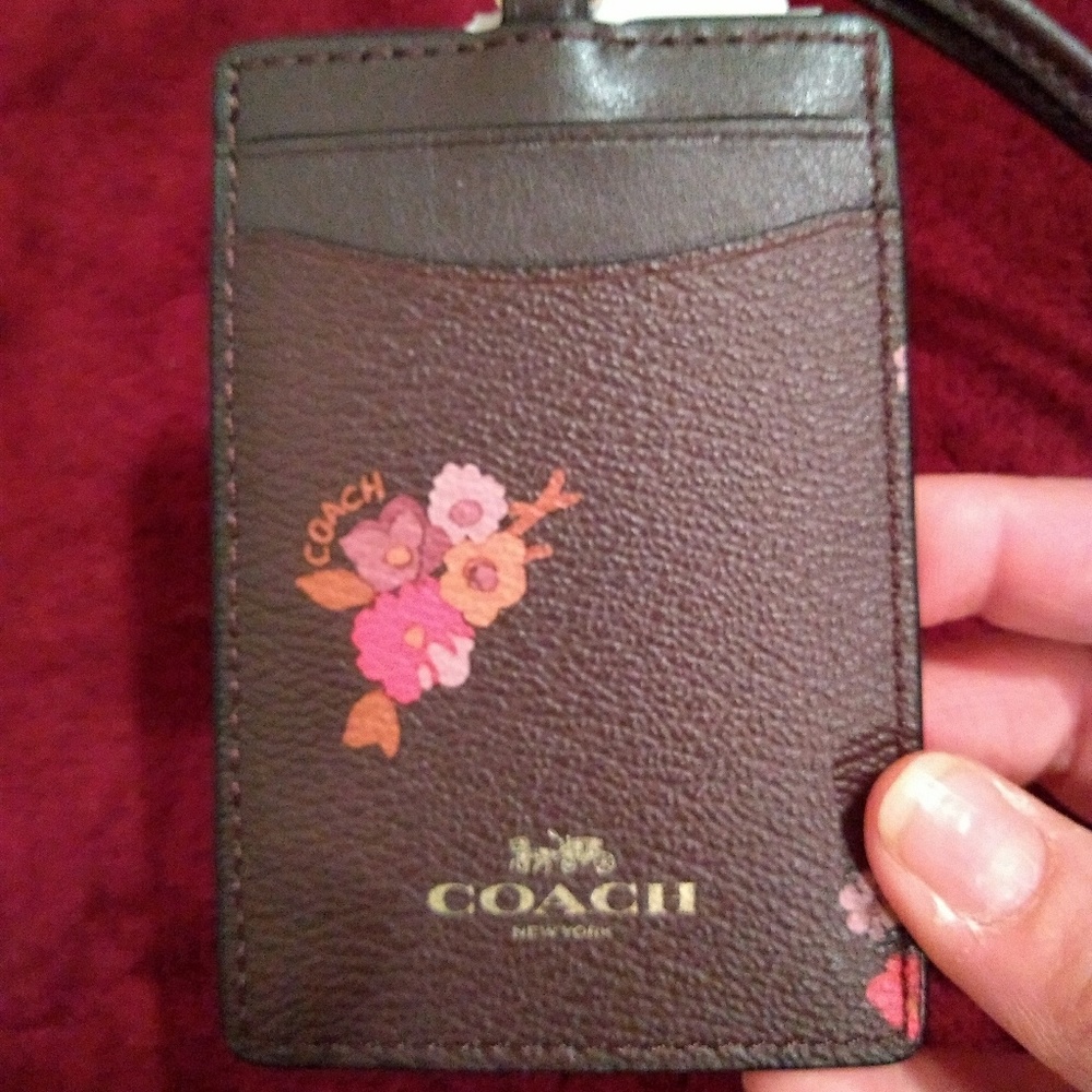 🆕  Coach Baby Bouquet Lanyard - Picture 3 of 4